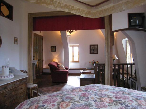Chateau De Flee Semur-en-Auxois Rum bild